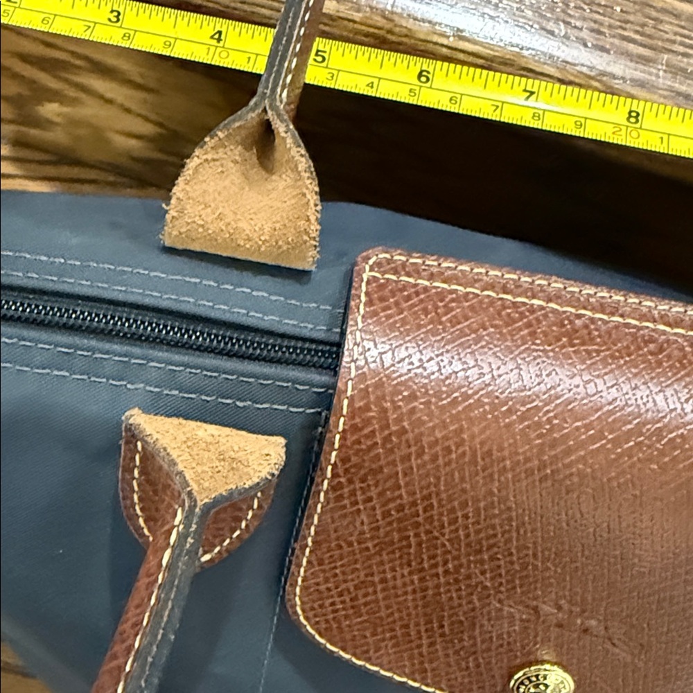 Longchamp Le Pliage Navy Tote - Picture 11 of 16